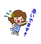 カリコちゃんのアロハな日常（個別スタンプ：11）