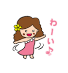 カリコちゃんのアロハな日常（個別スタンプ：22）