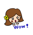 カリコちゃんのアロハな日常（個別スタンプ：23）