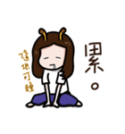キリンのお姉さん（個別スタンプ：5）