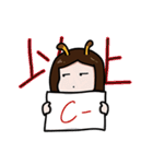 キリンのお姉さん（個別スタンプ：7）