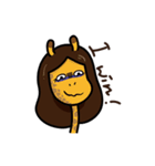 キリンのお姉さん（個別スタンプ：25）