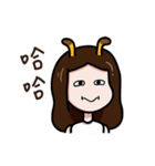 キリンのお姉さん（個別スタンプ：32）