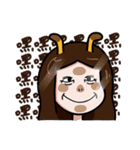 キリンのお姉さん（個別スタンプ：33）