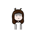 キリンのお姉さん（個別スタンプ：37）