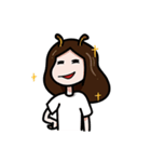 キリンのお姉さん（個別スタンプ：38）