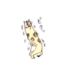 キリンと子トラ（個別スタンプ：9）