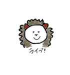 面が白いお友達（個別スタンプ：5）