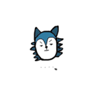 面が白いお友達（個別スタンプ：7）