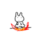 がんばるうさぎ（個別スタンプ：8）