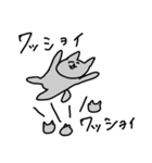 ゆるくて使いやすいかも？グレー猫（個別スタンプ：32）