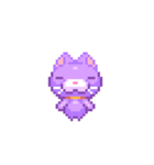 レトロ ハロウィン キャラクターズ（個別スタンプ：6）