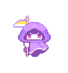 レトロ ハロウィン キャラクターズ（個別スタンプ：8）