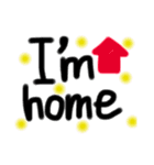 でか文字のペイント（個別スタンプ：21）