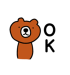 だるクマ(日常編)（個別スタンプ：15）