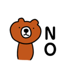 だるクマ(日常編)（個別スタンプ：16）