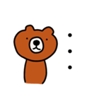 だるクマ(日常編)（個別スタンプ：39）