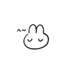 日常の何気ないうさぎ1（個別スタンプ：1）