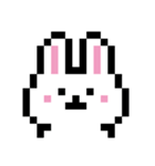 うさぎドット絵スタンプ（個別スタンプ：29）
