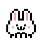 うさぎドット絵スタンプ（個別スタンプ：31）