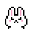 うさぎドット絵スタンプ（個別スタンプ：32）