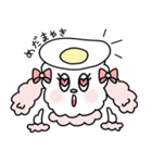 ももいろトイプードル（個別スタンプ：4）