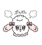 ももいろトイプードル（個別スタンプ：8）
