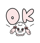 ももいろトイプードル（個別スタンプ：11）