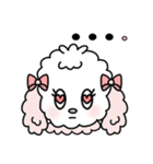 ももいろトイプードル（個別スタンプ：15）