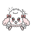 ももいろトイプードル（個別スタンプ：21）