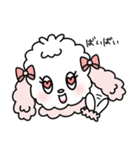 ももいろトイプードル（個別スタンプ：35）