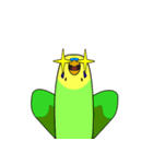 まるインコ（個別スタンプ：16）