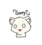 しょうとめい (英語)（個別スタンプ：18）