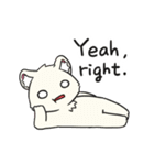しょうとめい (英語)（個別スタンプ：36）