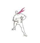 闘う裸体Man‼︎（個別スタンプ：15）
