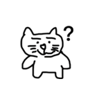 白い猫です。（個別スタンプ：2）