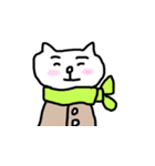 白い猫です。（個別スタンプ：6）