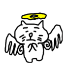 白い猫です。（個別スタンプ：16）