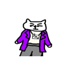 白い猫です。（個別スタンプ：20）