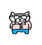 白い猫です。（個別スタンプ：25）