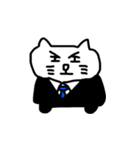 白い猫です。（個別スタンプ：39）