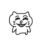 白い猫です。（個別スタンプ：40）