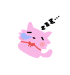 もふにゃんこ。（個別スタンプ：5）