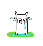 のっぺりうさぎ★ハロウィン（個別スタンプ：4）