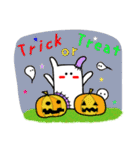 のっぺりうさぎ★ハロウィン（個別スタンプ：5）