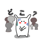 のっぺりうさぎ★ハロウィン（個別スタンプ：6）