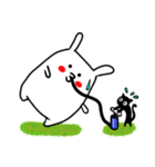 のっぺりうさぎ★ハロウィン（個別スタンプ：13）