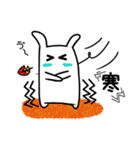 のっぺりうさぎ★ハロウィン（個別スタンプ：17）