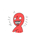 怒るイイダコ代理（個別スタンプ：15）