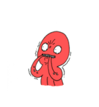 怒るイイダコ代理（個別スタンプ：17）